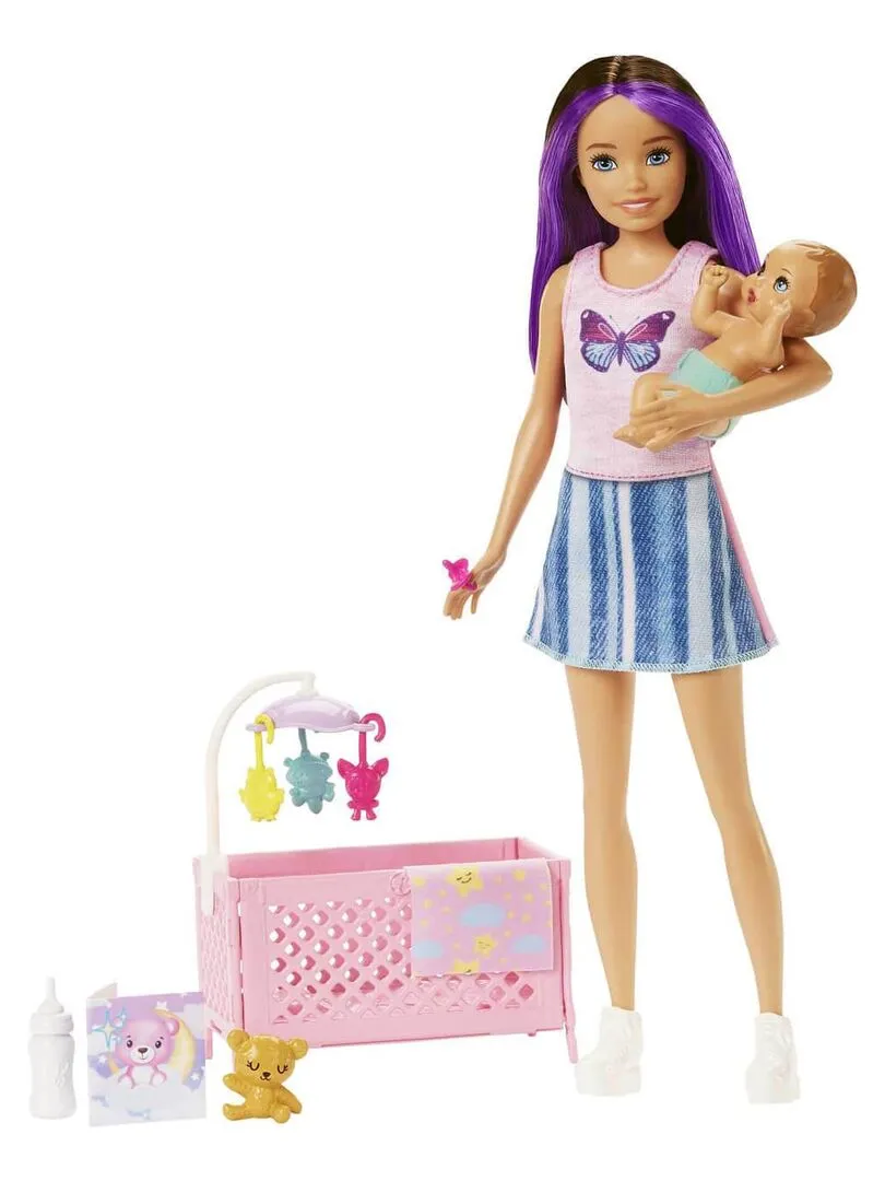 Barbie Skipper Babysitters Inc. Sleepy Baby - N/A