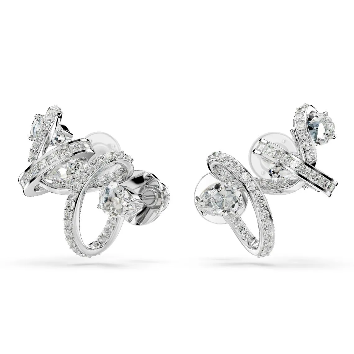 Boucles oreilles Swarovski Hyperbola - 5692424 | 3 Suisses