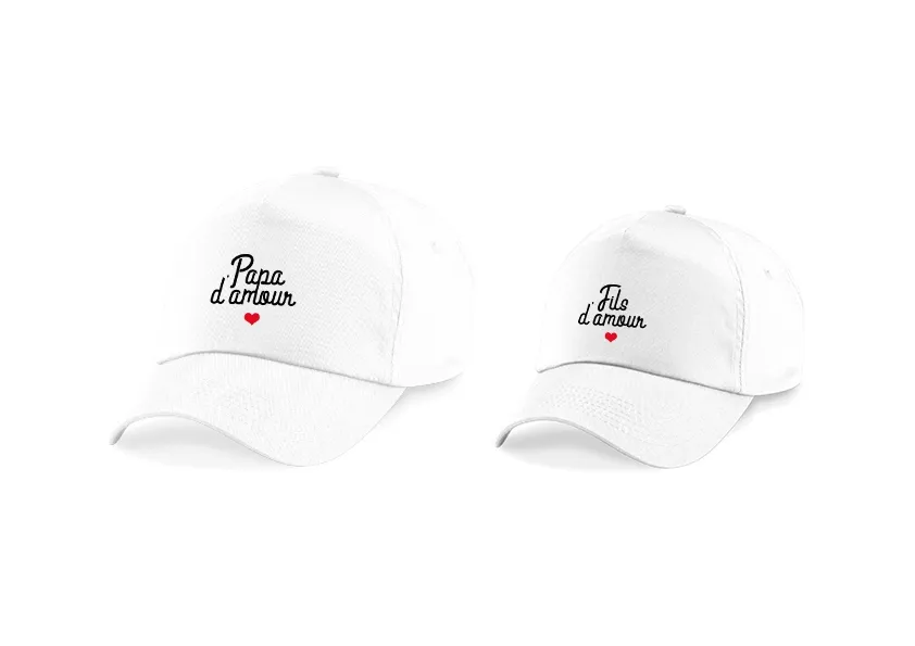 Casquettes Famille d’amour
