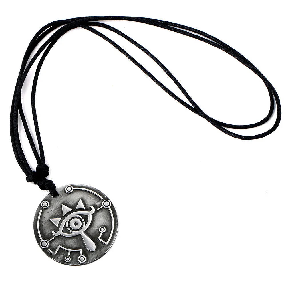 Collier Année 90 Vintage Pendentif Fait Main En Métal