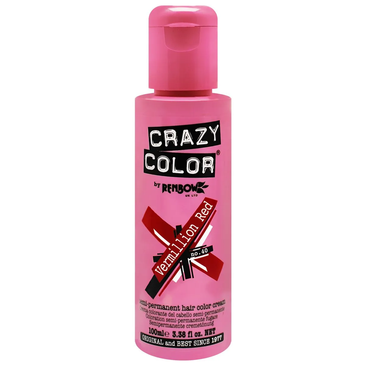 Coloration CRAZY COLOR - Vermillion Red - Rock A Gogo