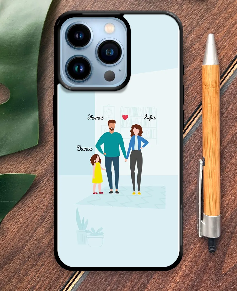 Coque smartphone Famille personnalisée