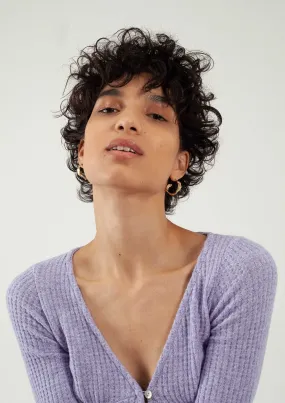 Créoles twistées - Nésée – Label AÉ Paris
