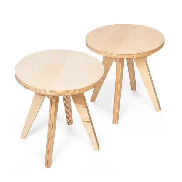 Drawin' Table Ensemble de 2 tabourets - Trouva
