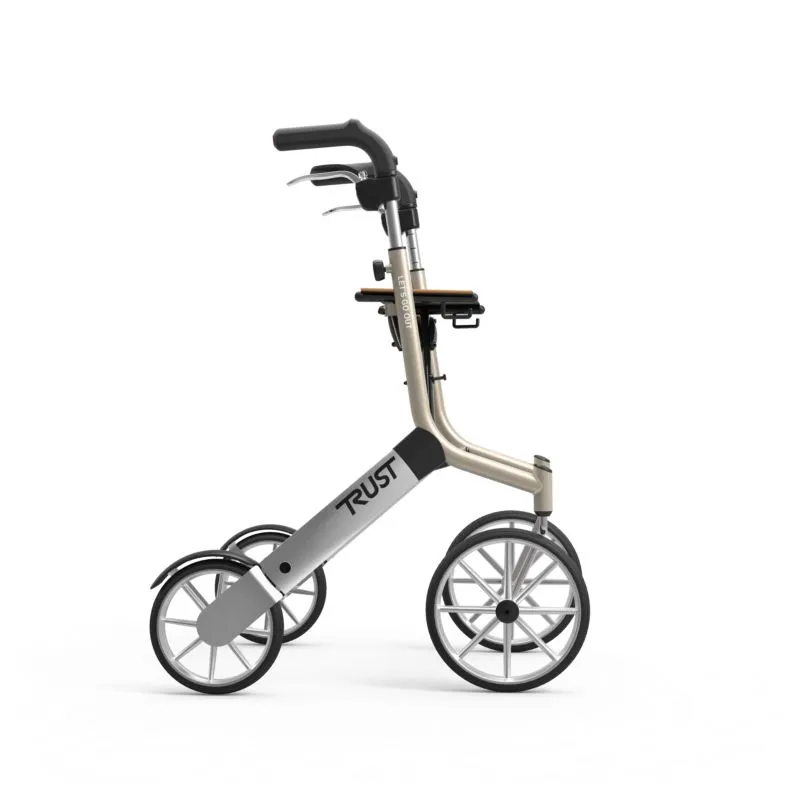 Déambulateur 4 roues Pliable LET\'S GO OUT
