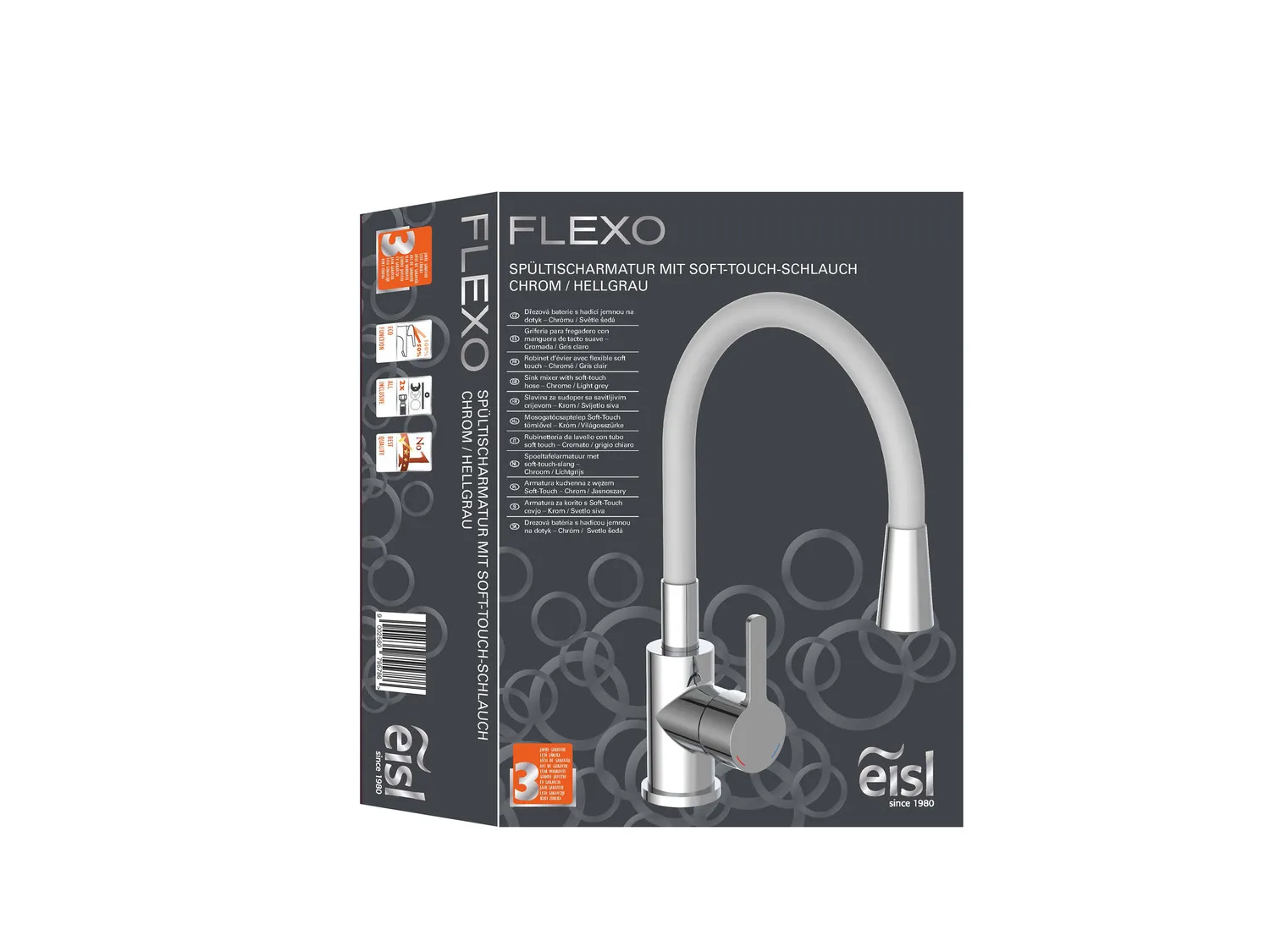 EISL, Mitigeur de cuisine Flexo, avec fonction Cold Start