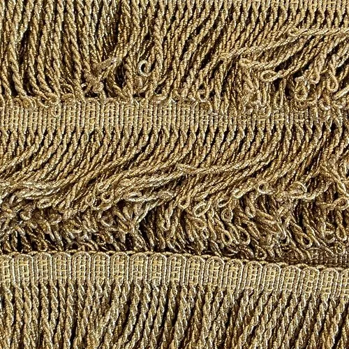 Galon à frange, ruban à frange doré,ruban frangé 7cm