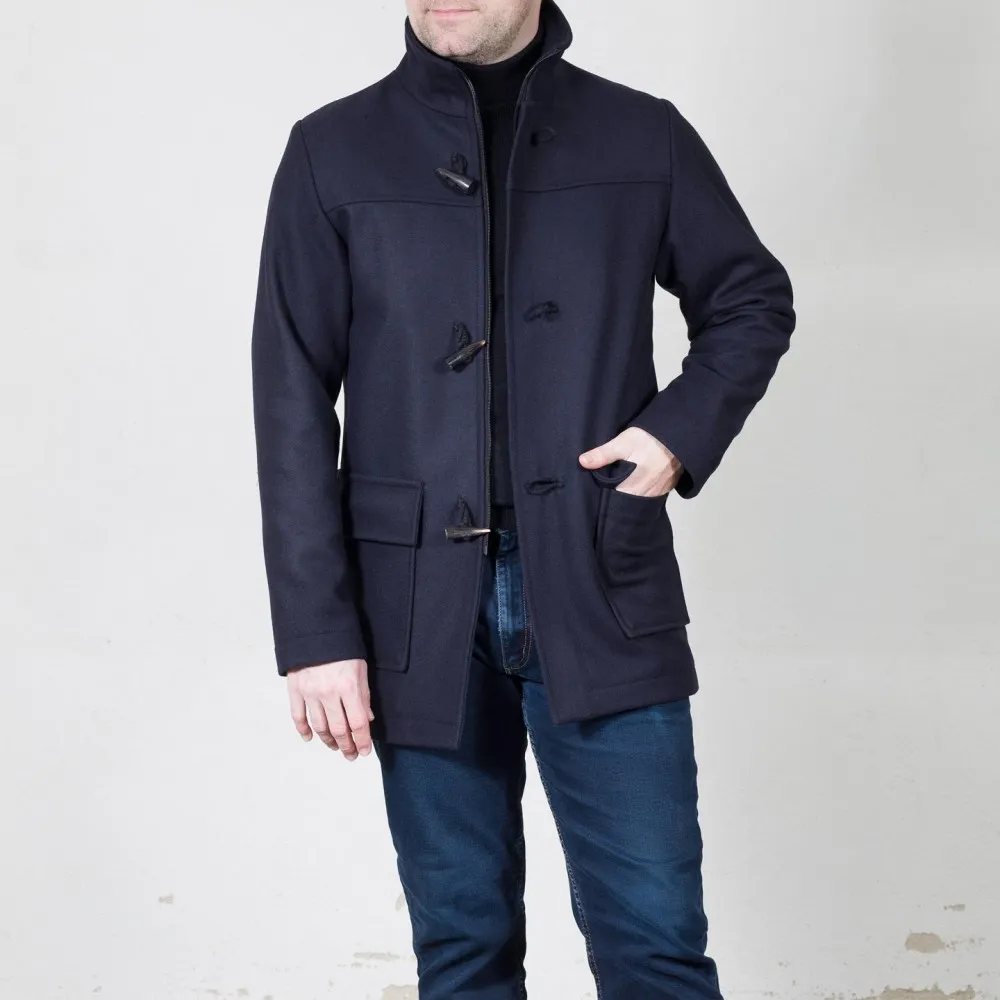 Georges, Parka homme en drap - Maison Le Glazik