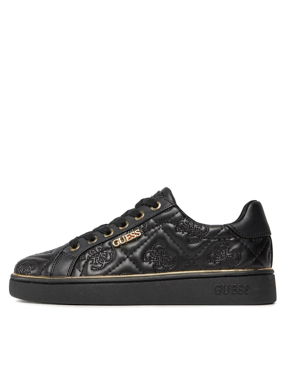Guess Beckie10 Baskets Blanc - Achetez À Prix Outlet!