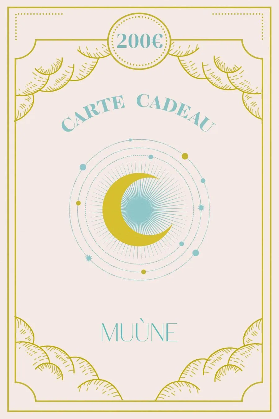 Idée cadeau éthique | cadeau éco-responsable Carte cadeau Muùne.