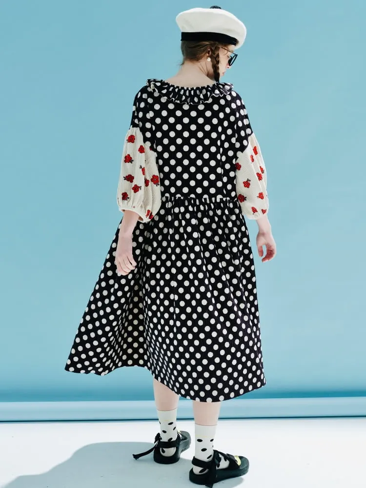 Imakokoni Robe Mi-Longue Floral Femme