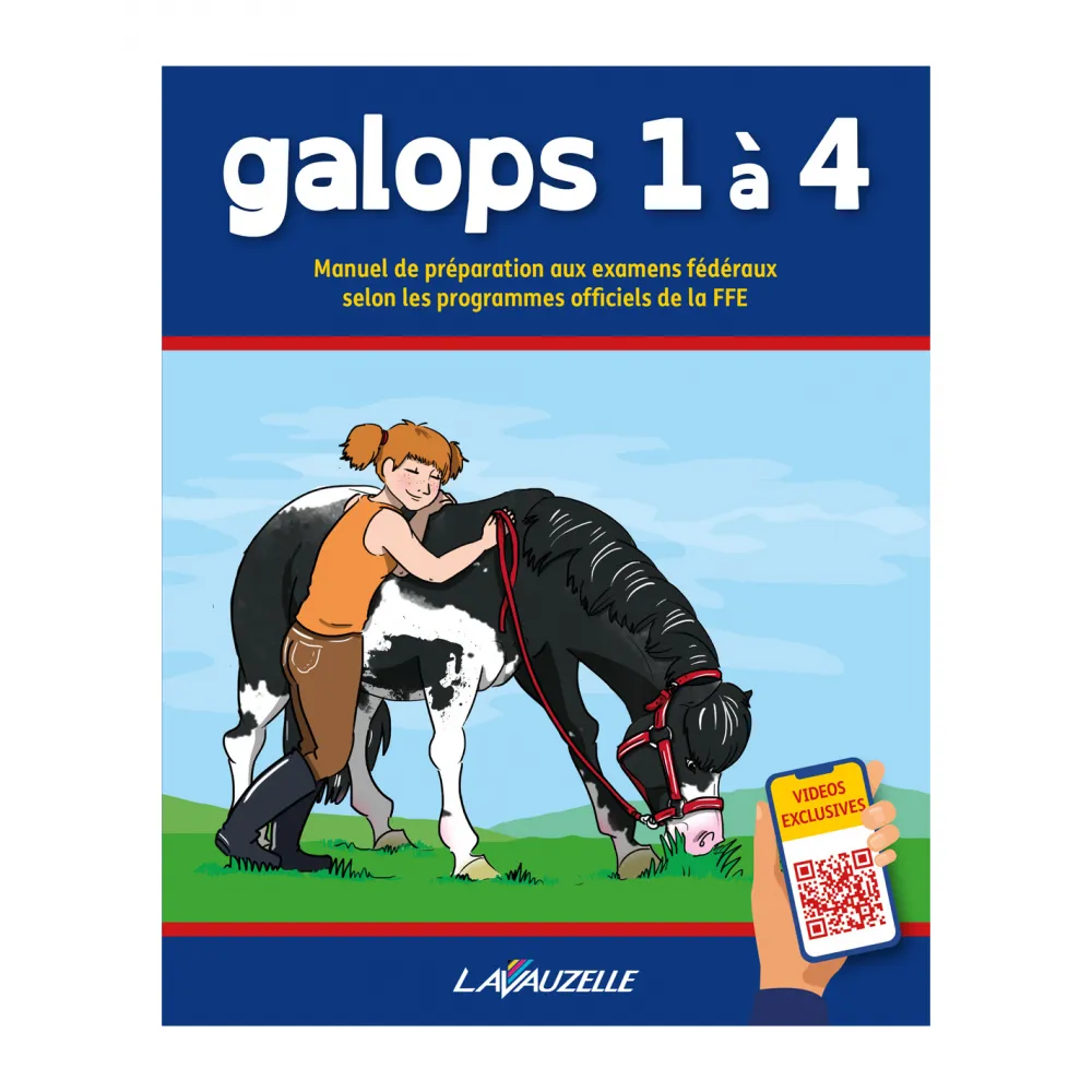 Lavauzelle Manuel de préparation aux Galops 1 à 4 + Vidéos disponible chez PADD - LIVRES ET BANDES DESSINÉES - PADD