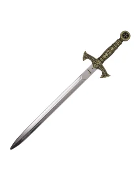 Maçonnique épées des Templiers, fini bronze ⚔️ Boutique Épées