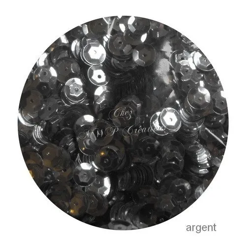 Paillettes sequins 14g - argentées