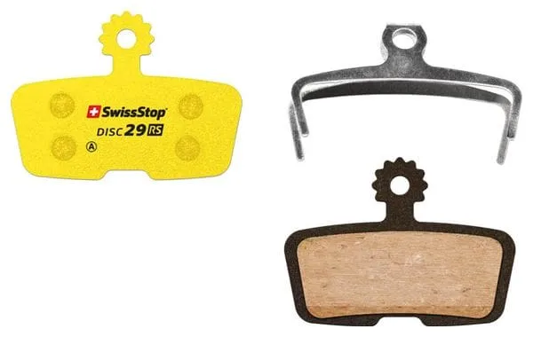 Paire de Plaquettes Organiques SwissStop Disc 29 RS pour Freins Sram / Avid