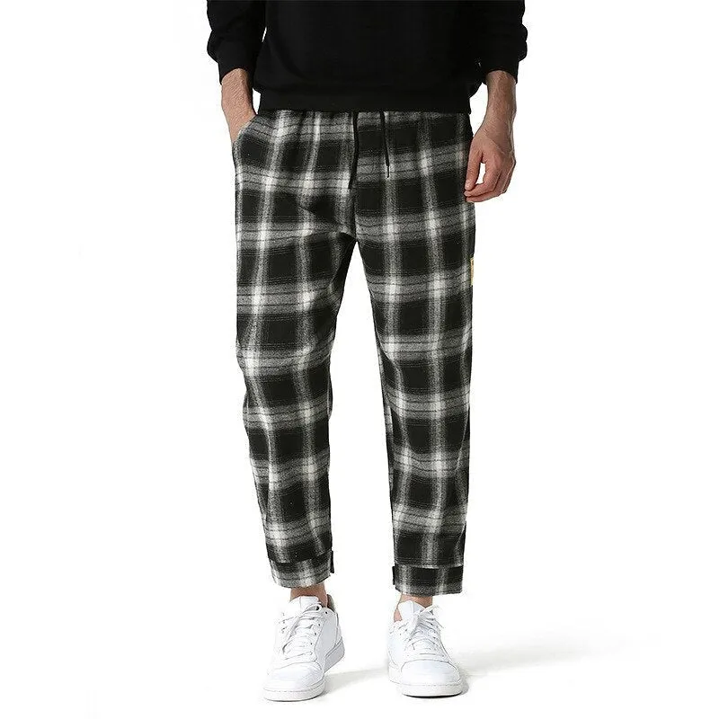Pantalon carreau homme année 70