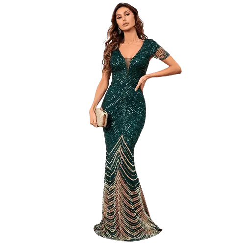 Robe de Soirée Longue Année 2000