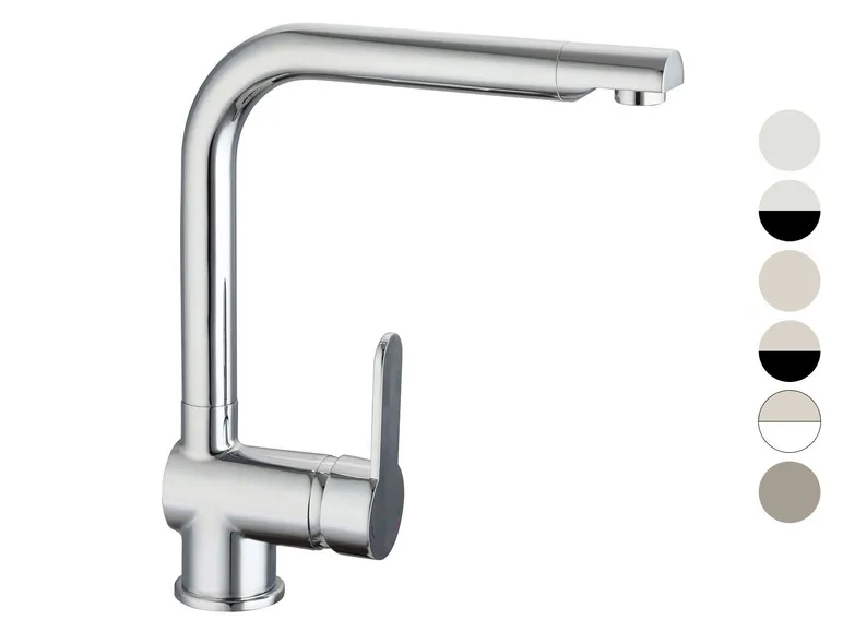 Schütte Mitigeur robinet de cuisine RIO, avec bec rétractable