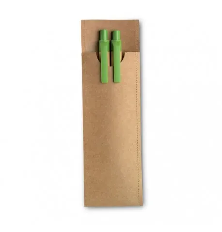 Set de stylo en papier recyclé