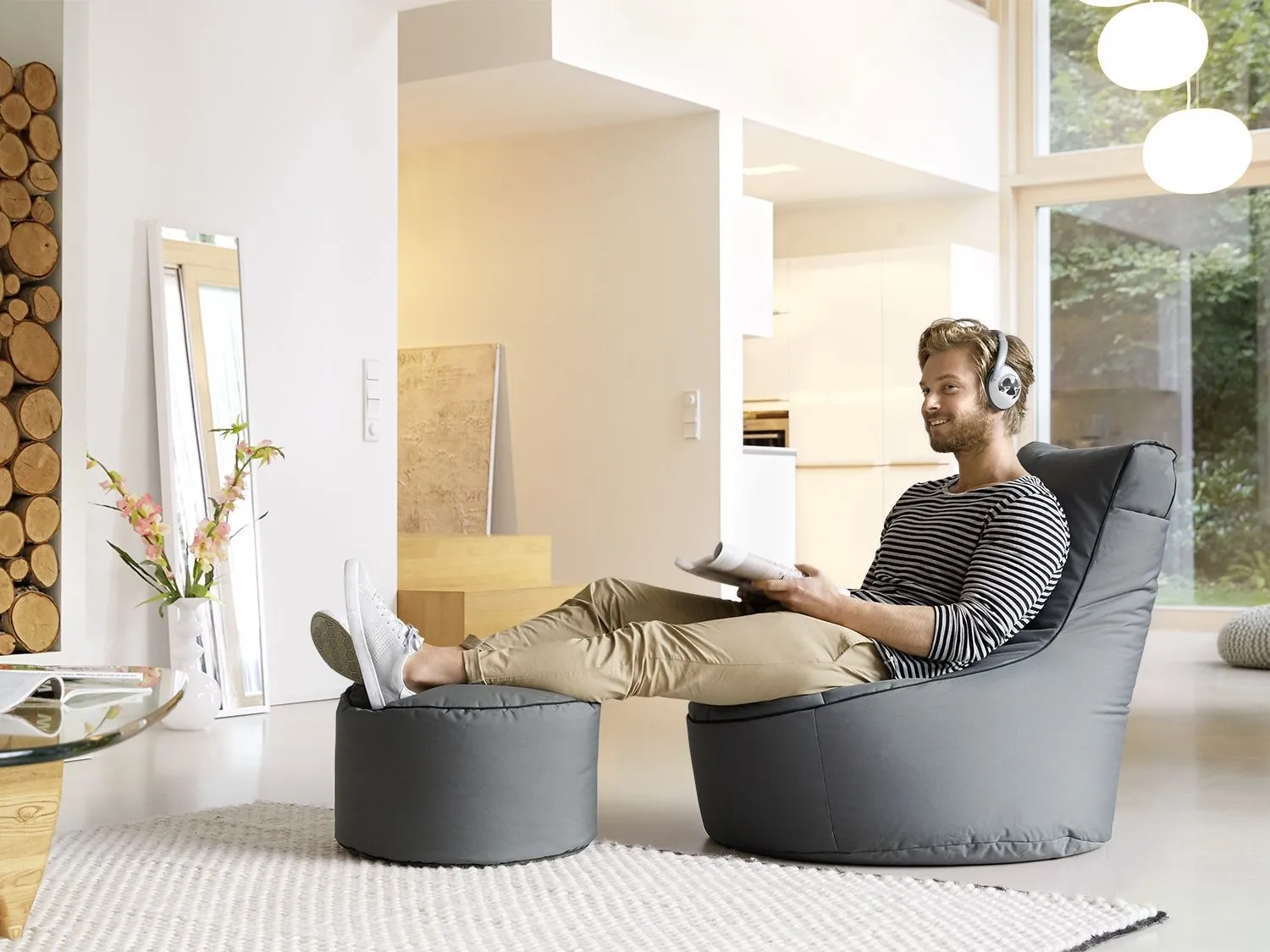 SITTING POINT Pouf poire