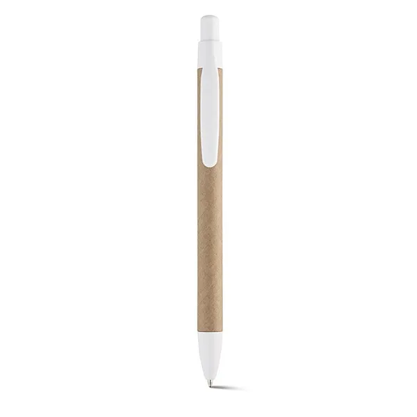 Stylo bille personnalisé en papier kraft - REMI - Vertlapub