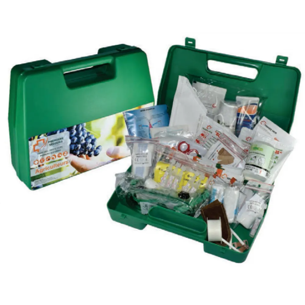 Trousse secours AGRICULTURE 1 à 10 pers.