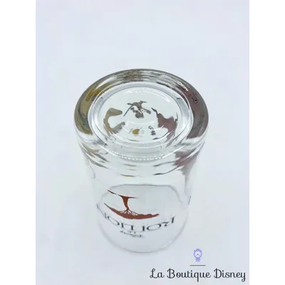 Verre Simba Timon Pumbaa Le roi lion Disney moutarde